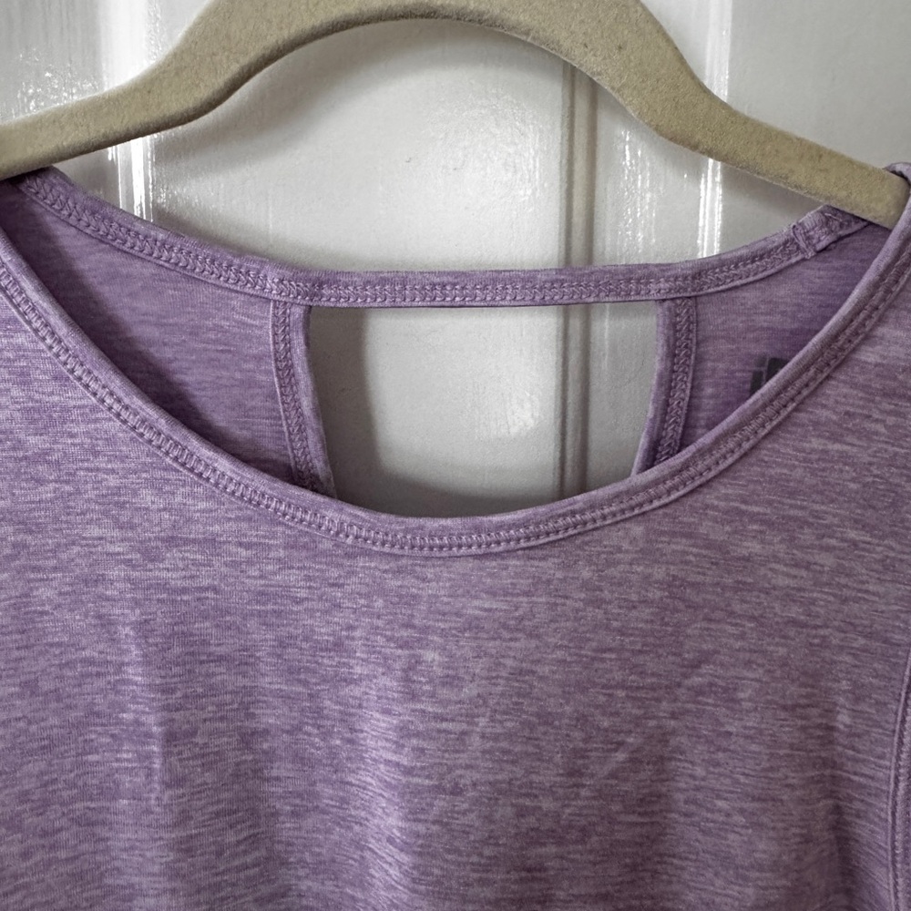 NWT Ideology Women's Purple Sleeveless Top M Med  Rapidry mix n match Active wea - Picture 3 of 6